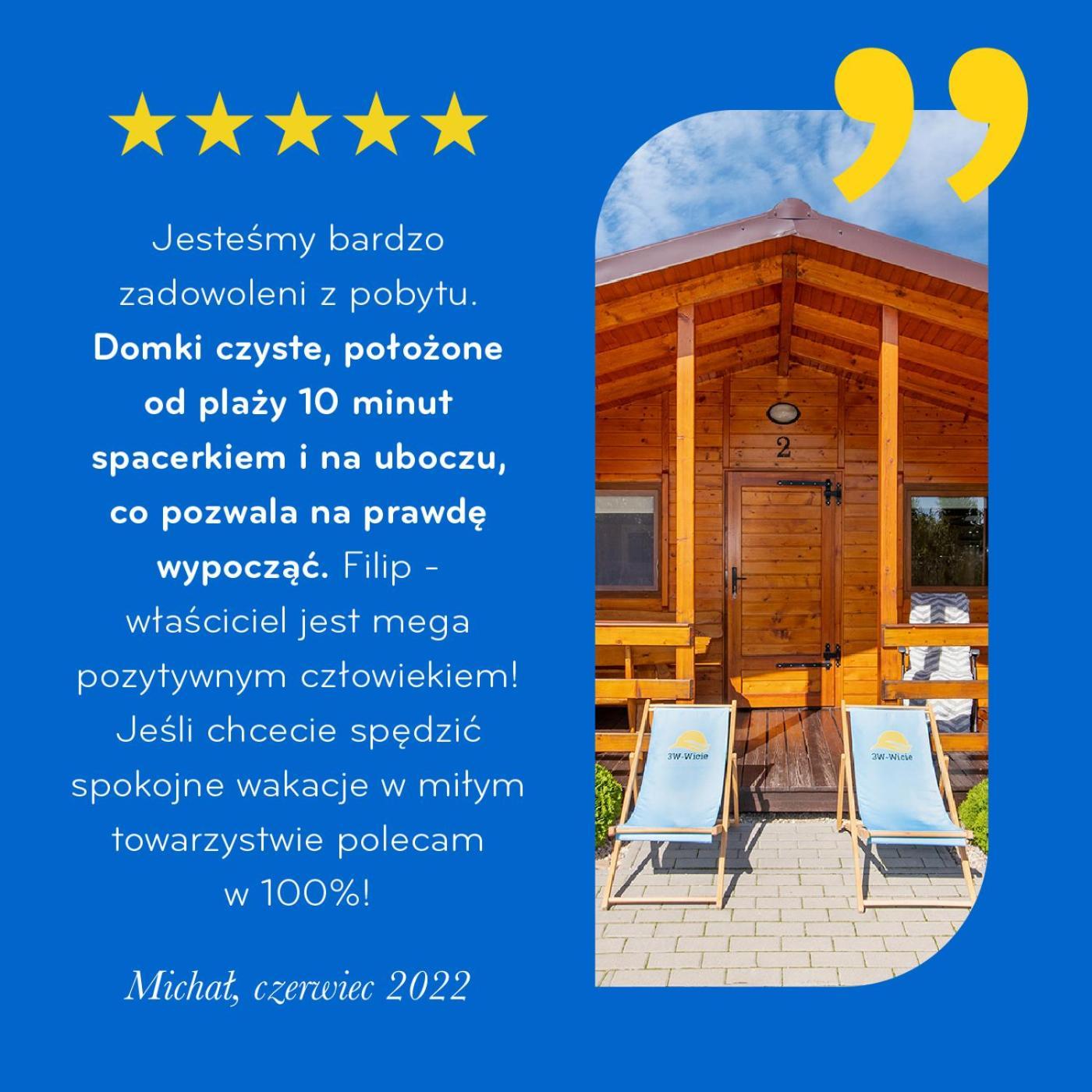 Domki 3W Wicie Вице Экстерьер фото